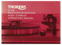 Thorens TD-166-Owners-Manual 